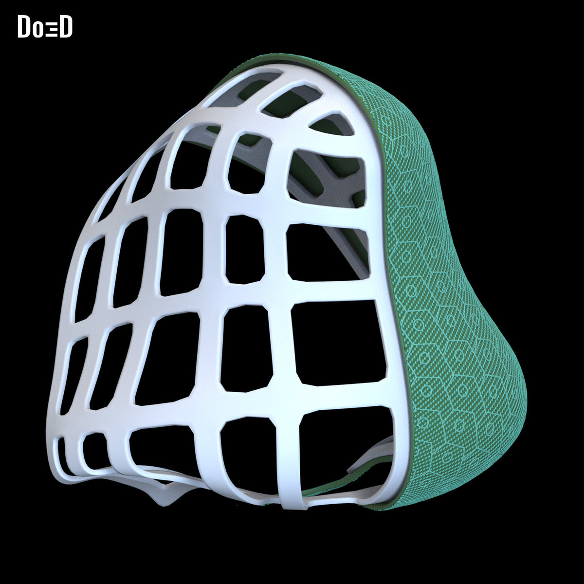 Doctor Doom Hood Frame Support Mesh Do3D | 3D Printable Model #HF77