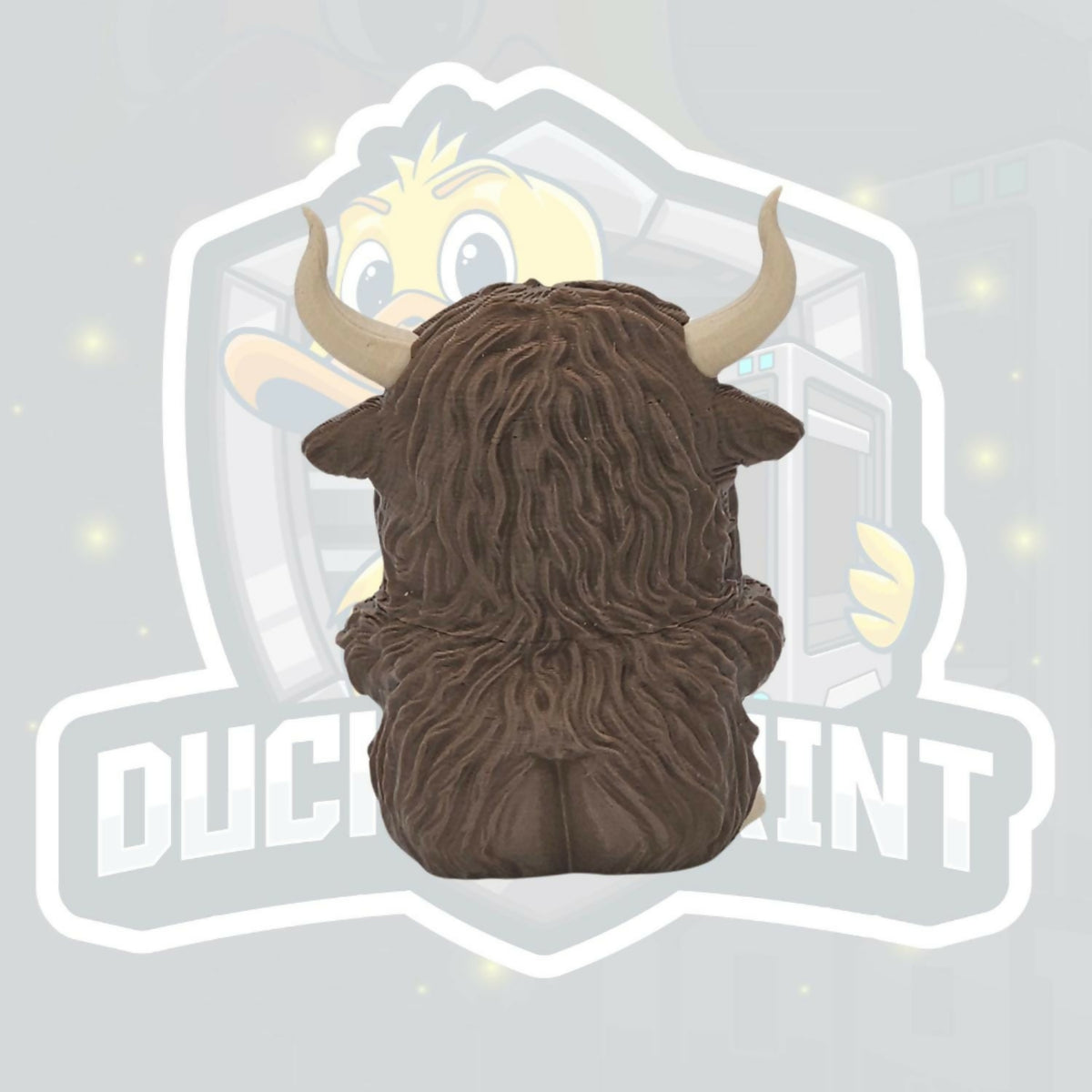 Highland Cow Desk Buddy “Udderly Done”