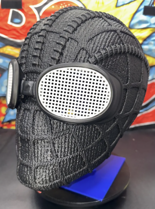 Spider Noir Mask | 3D Printed Cosplay Helmet