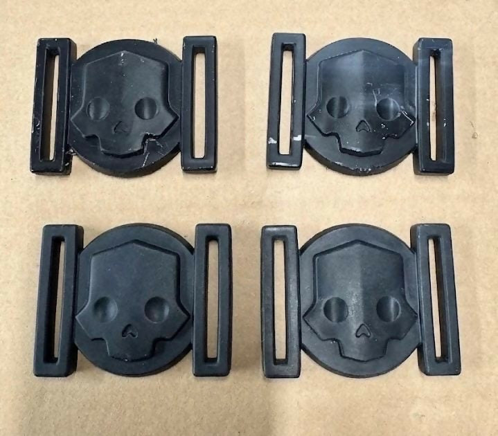 Helldivers 2 Skull Belt Buckle (Paint ready)