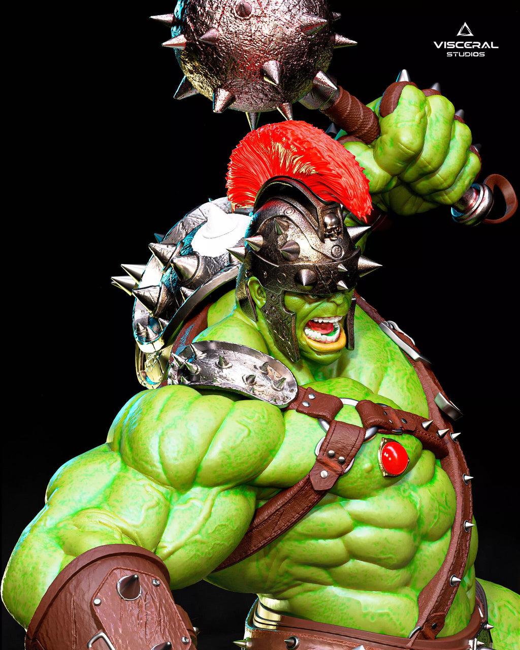 Hulk Gladiator STL, Hulk 3D Print, 1/6 Scale Statue by Visceral Studios – gallery view 2