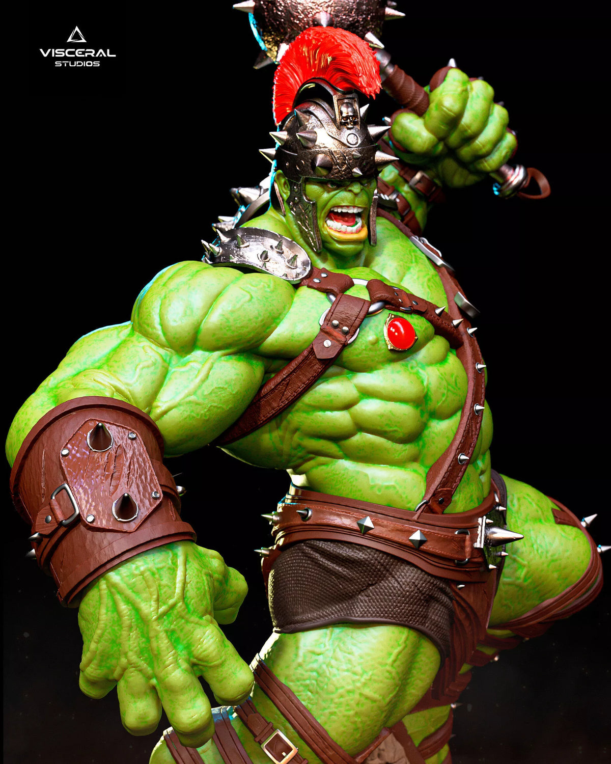 Hulk Gladiator STL, Hulk 3D Print, 1/6 Scale Statue by Visceral Studios – gallery view 4