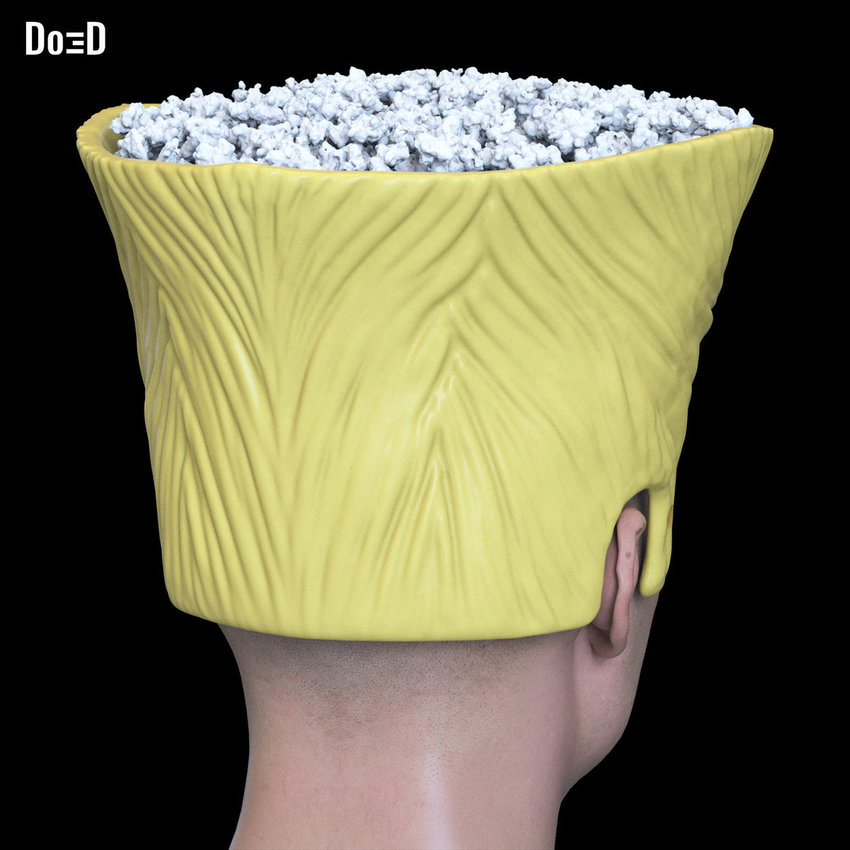 Guile Street Fighter Popcorn Bucket 3D Model STL #GSF13