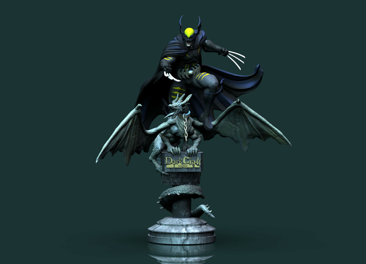 DARK CLAW — AMALGAM COMICS 3D PRINTABLE MODEL STL
