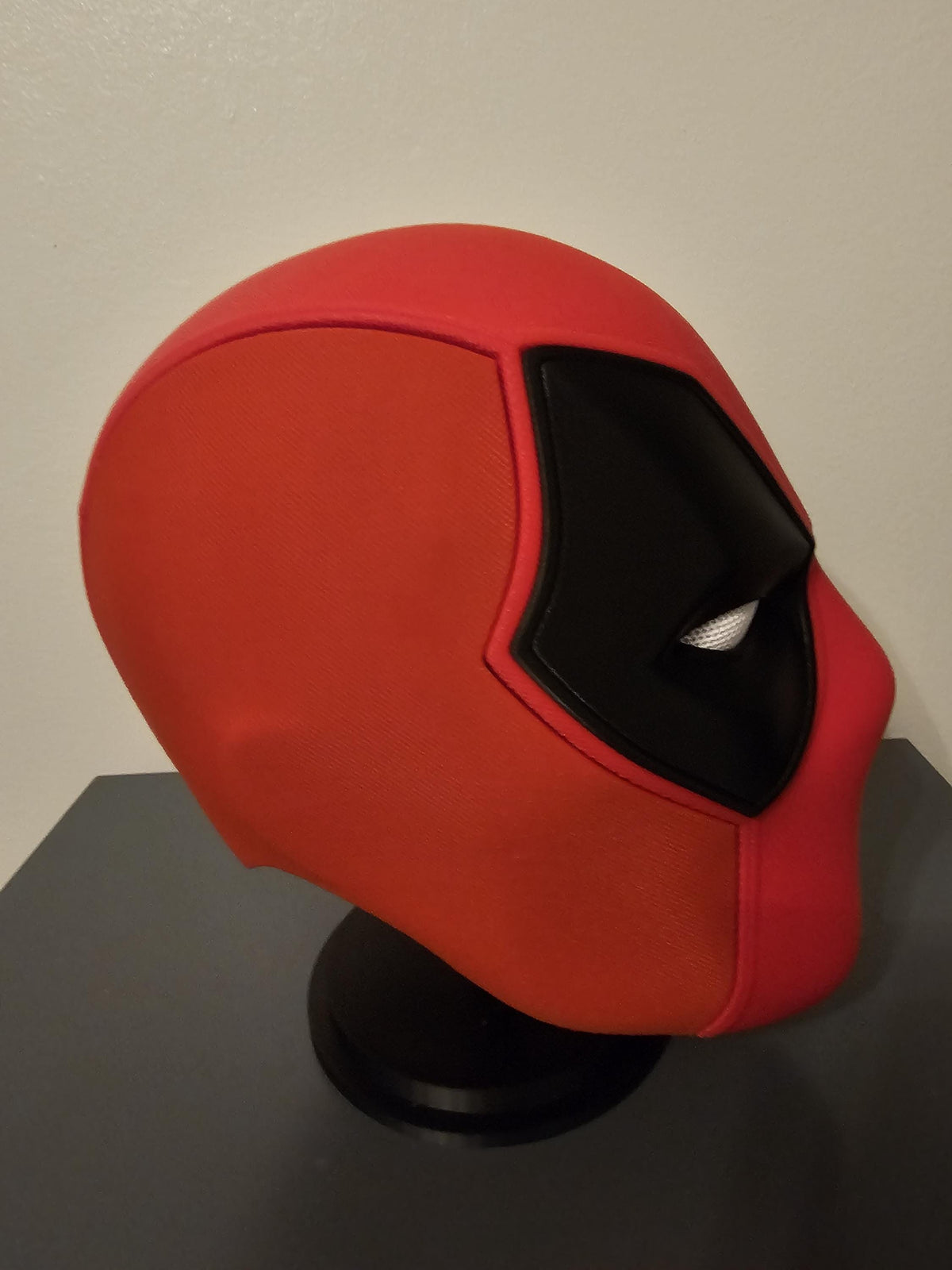 Red Comic Style Mask – Cosplay Costume Headpiece