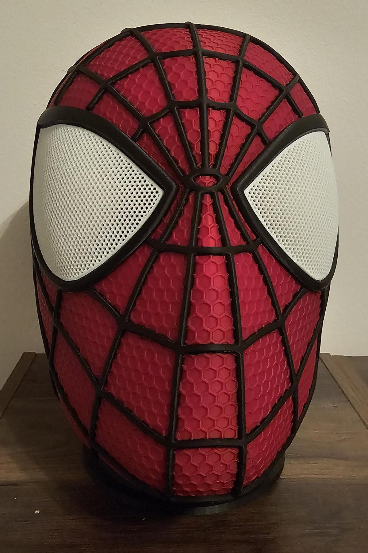 Hero Web Mask with Angular Eyes – Cosplay Costume Headpiece