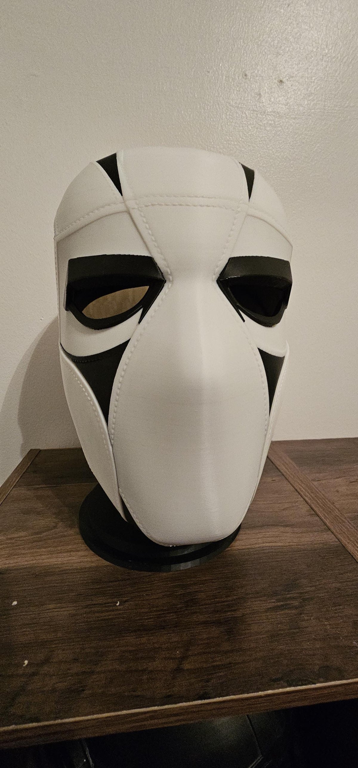 White Tiger Style Helmet – Feline Warrior Cosplay Headpiece