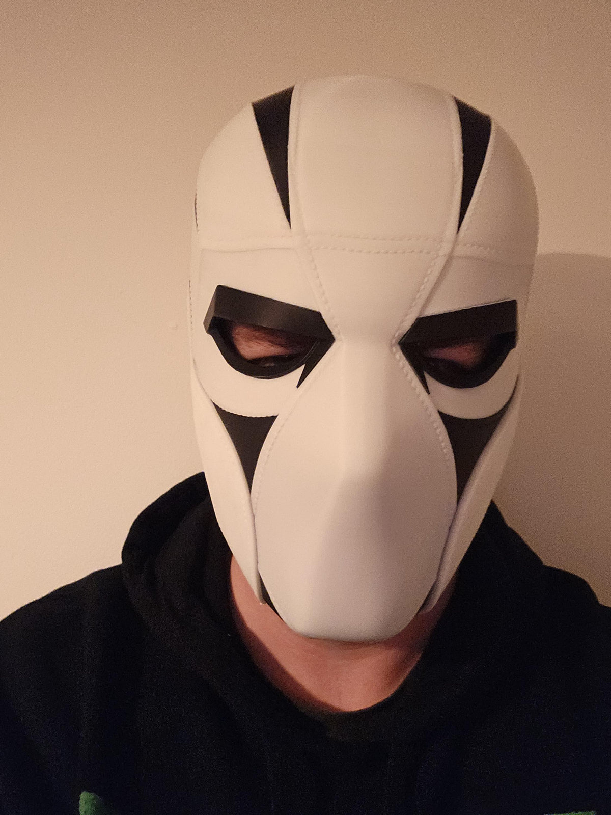 White Tiger Style Helmet – Feline Warrior Cosplay Headpiece
