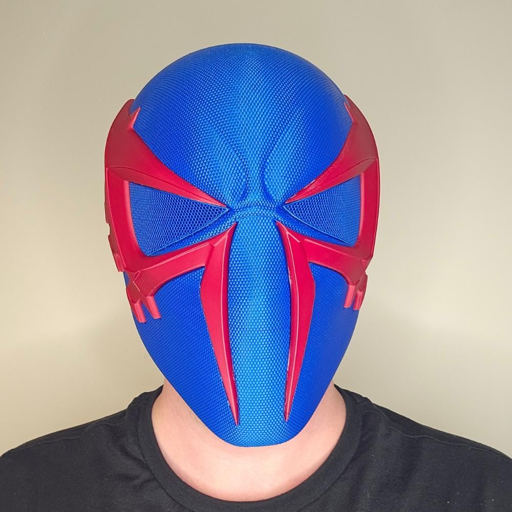 2099 Style Web Helmet – Sci-Fi Hero Cosplay Headpiece