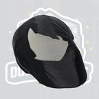 Symbiote Inspired Helmet – Black Two-Piece Display & Cosplay Helmet