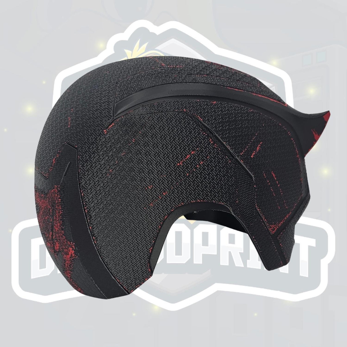 Battle Damaged Devil Vigilante Helmet – Urban Vigilante Cosplay Mask