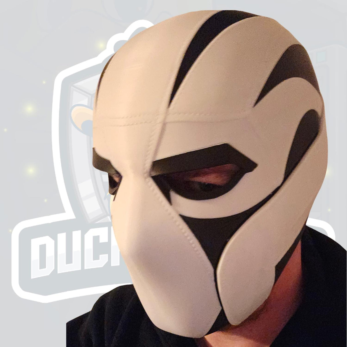 White Tiger Style Helmet – Feline Warrior Cosplay Headpiece