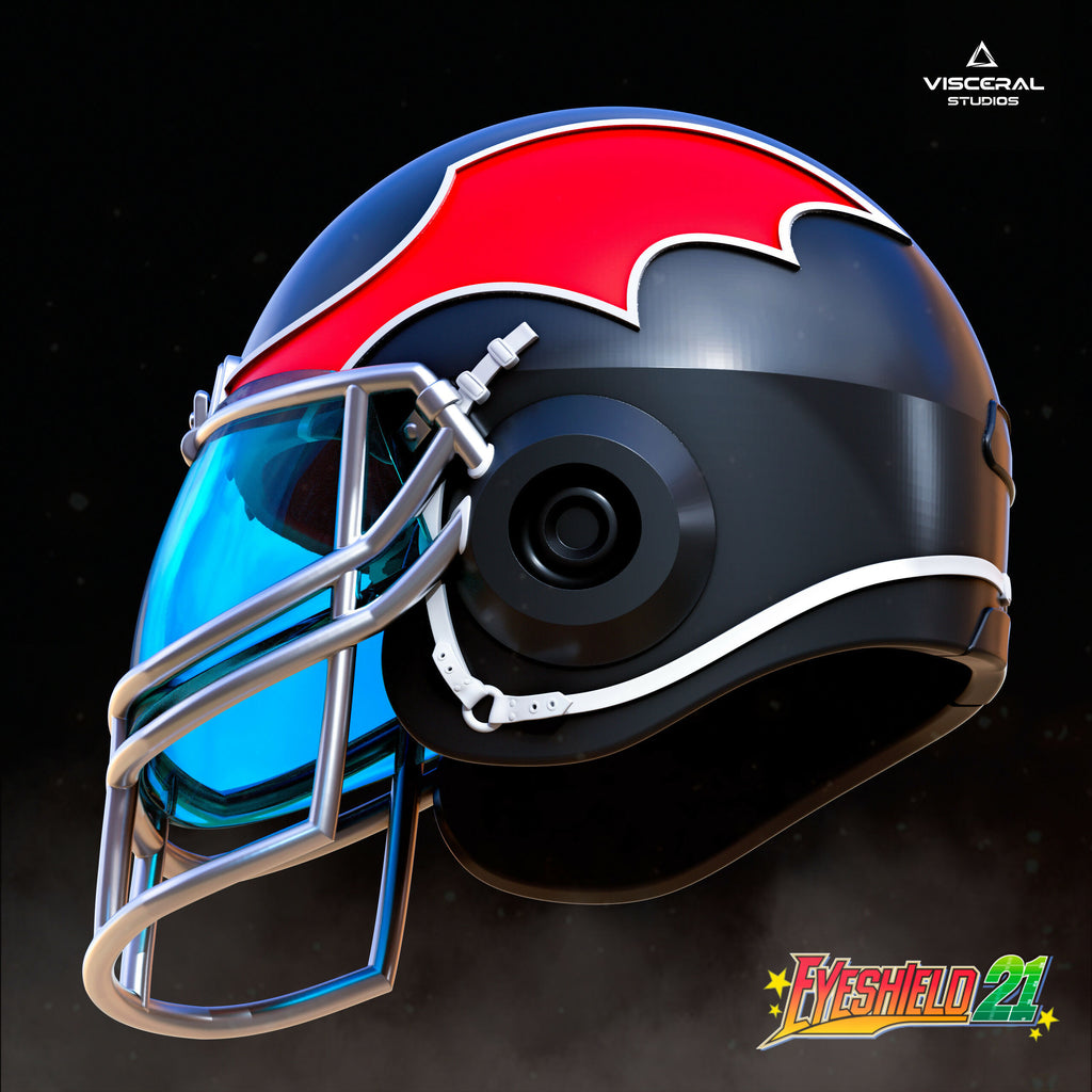 Eyeshield 21 Helmet 3D Printable Model Print File STL #S03