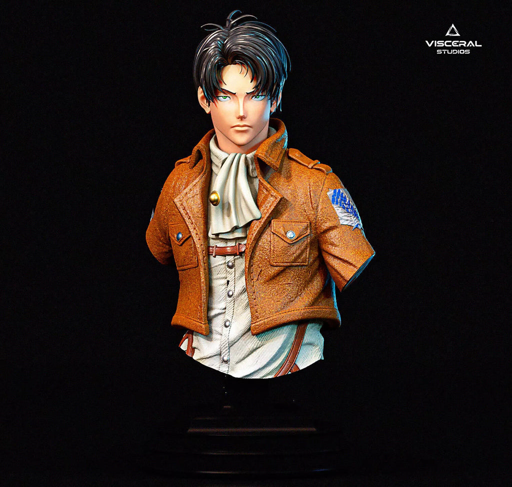 Levi Ackerman 3D Print Bust Pack LEVI Aot Shingeki no Kyojin by Visceral Studios – gallery view 6