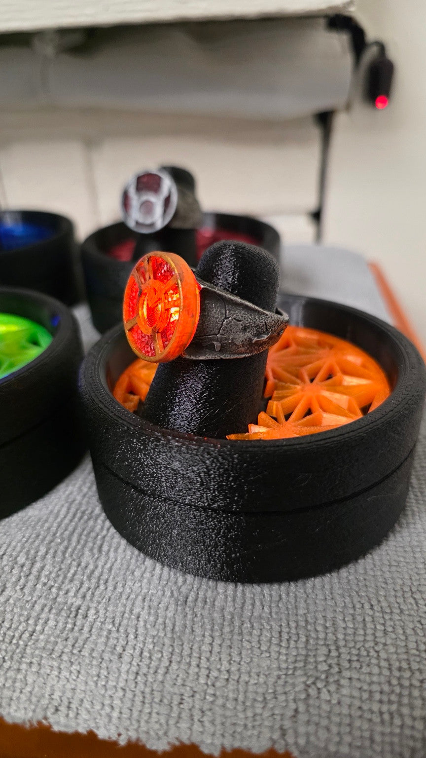 Orange Lantern physical ring, product photo 1