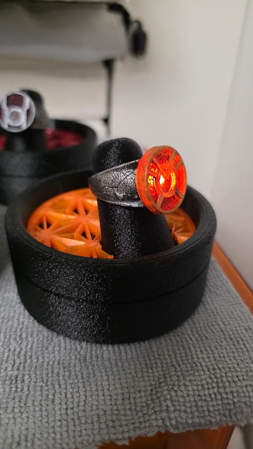 Orange Lantern physical ring, product photo 2