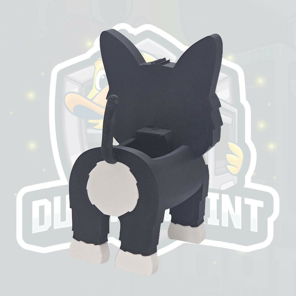 Tuxedo Cat Glasses Holder | 3D Printed Cat Spectacle Stand | Cute Desk Organiser | Eyeglass Holder | Cat Lover Gift