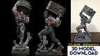 BANE - BATMAN 3D PRINTABLE MODEL STL