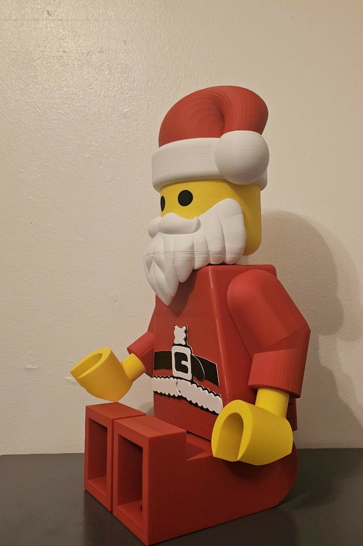 Mega Brick Articulated Santa - Geeky Christmas Decor