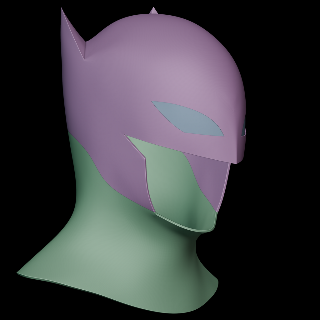 The Batman 2004 Cowl - 3D Printable Model