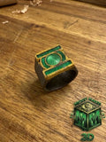 Green Lantern Ring - Resin printed Raw