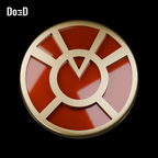 Emblem Only | Orange Lantern Greed Power Battery | 3D Printable Model #OG9