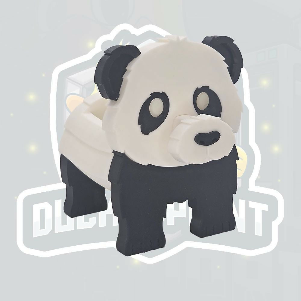 Panda Glasses Holder | 3D Printed Panda Spectacle Stand | Cute Desk Organiser | Eyeglass Holder | Panda Gift