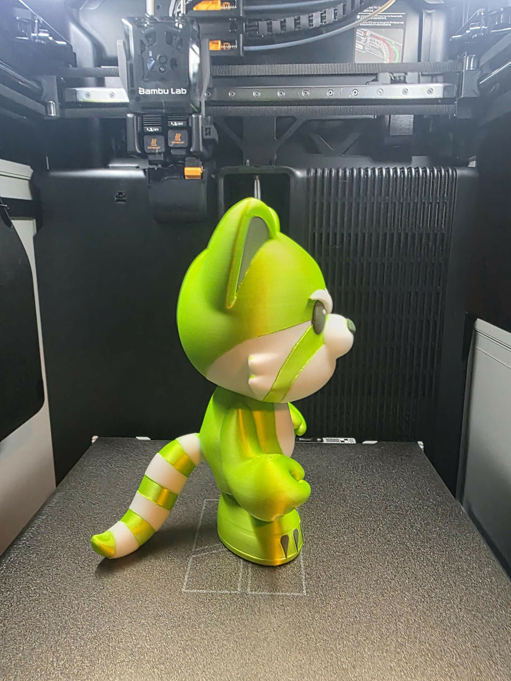 The Weeknd Kissland Oxcy Red Panda Statue