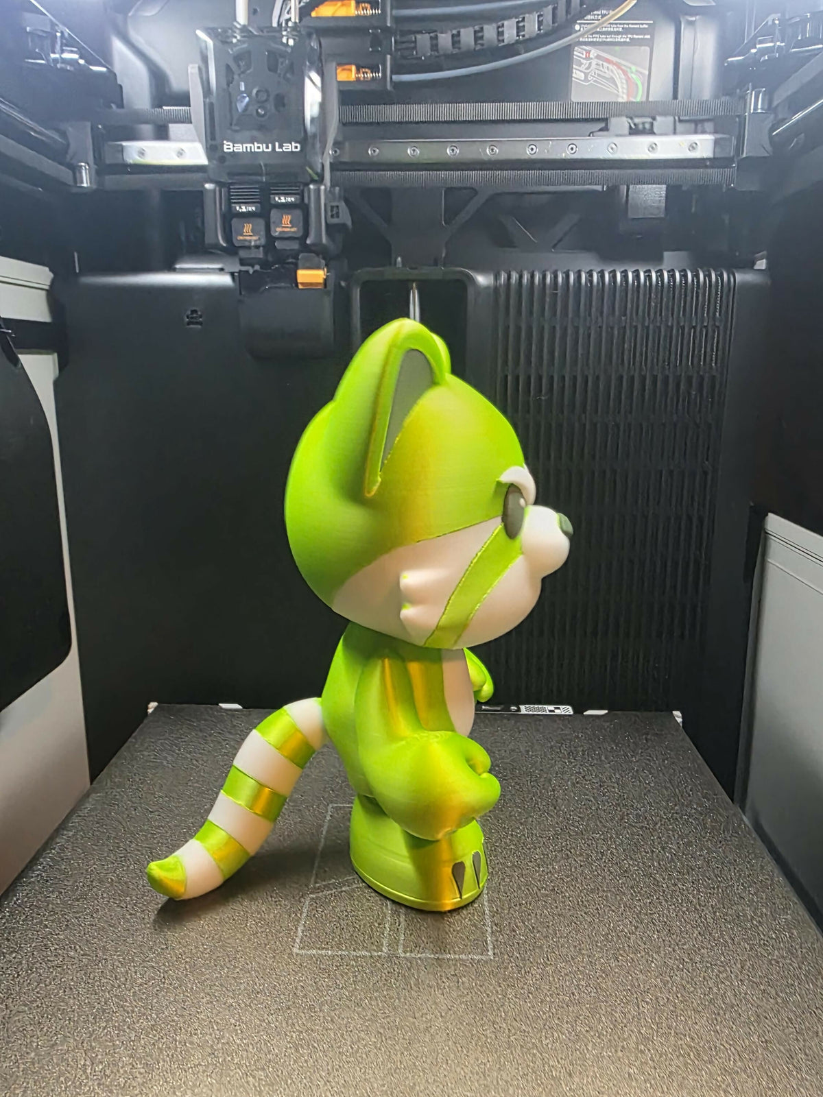 The Weeknd Kissland Oxcy Red Panda Statue
