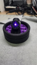 Violet Lantern Ring