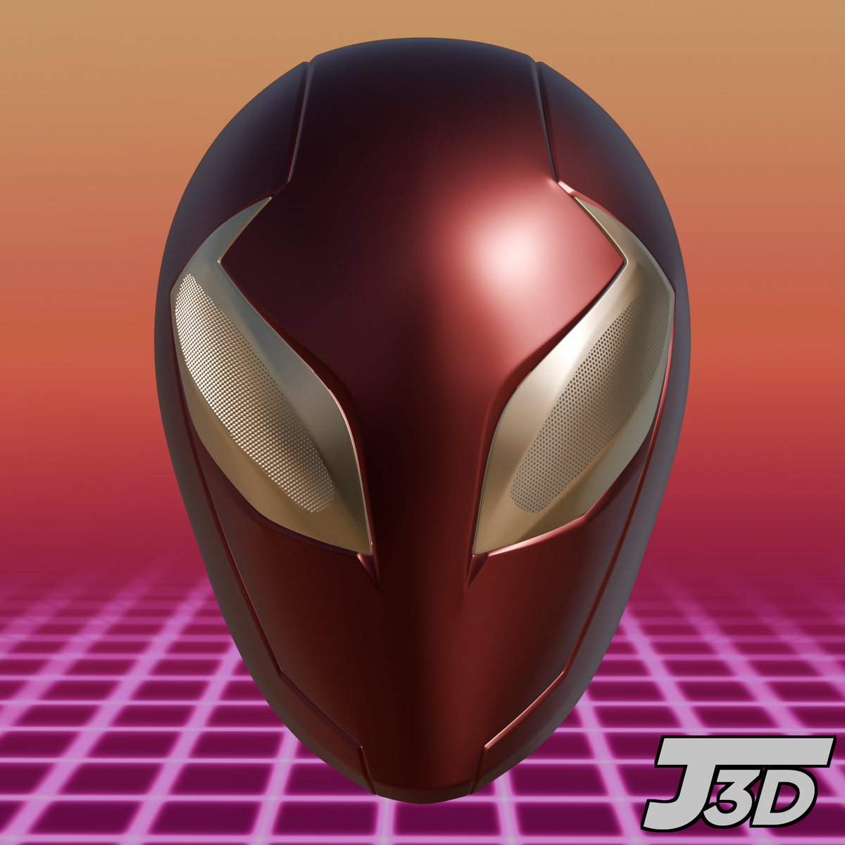Iron Spider (Fortnite) Helmet - 3D Printable Model