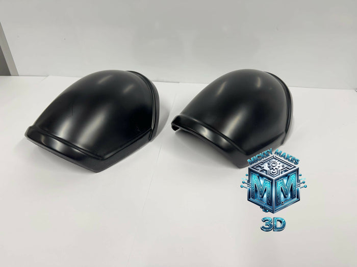 Mandolorian Covern Style Shoulder Bells Armour - Vacuum Formed Boba / Jango / Axe Woves / Din