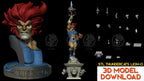 Thundercats Lion-O STL for 3D printing Fanart Term 24 CG Pyro 3D models