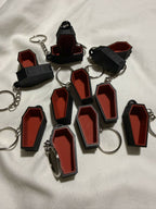 Mini Coffin Keychain