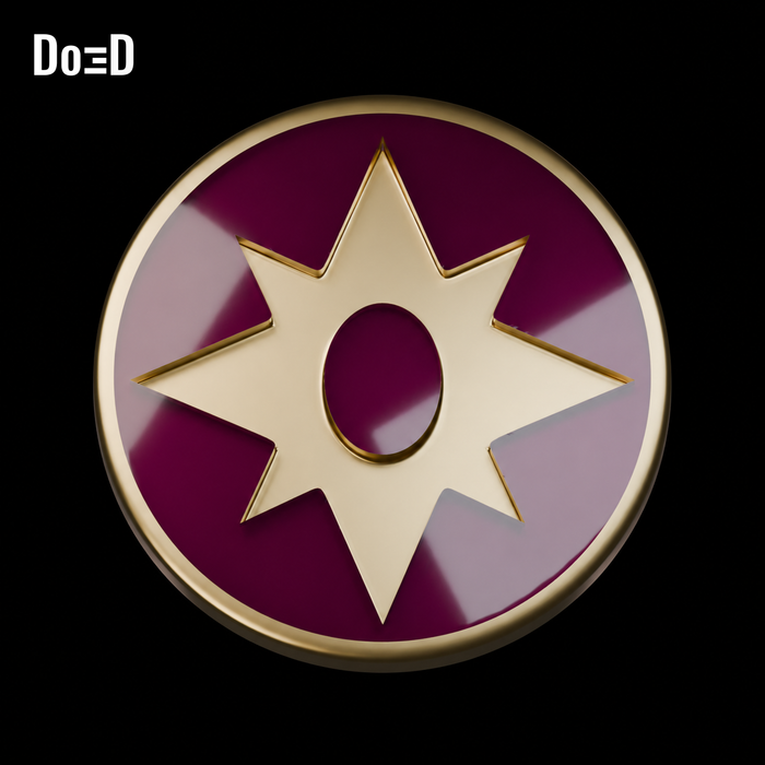 Emblem Only | Sapphire Lantern Love Power Battery | 3D Printable Model #SL34