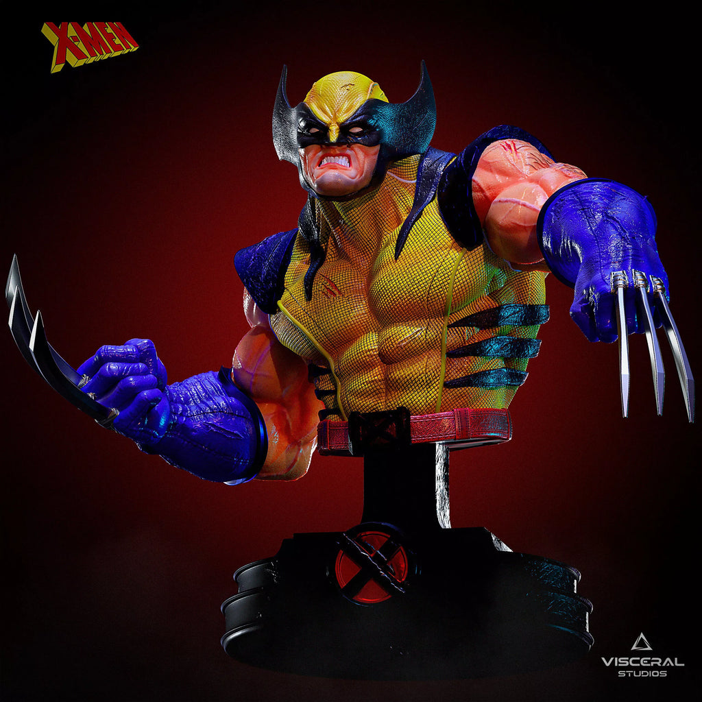 Wolverine Full Pack Character and Bust STL Marvel XMen by Visceral Studios – gallery view 4
