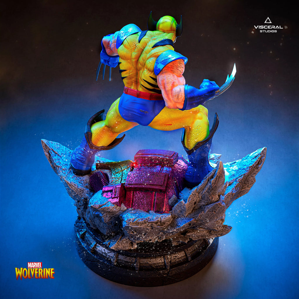 Wolverine Full Pack Character and Bust STL Marvel XMen by Visceral Studios – gallery view 11